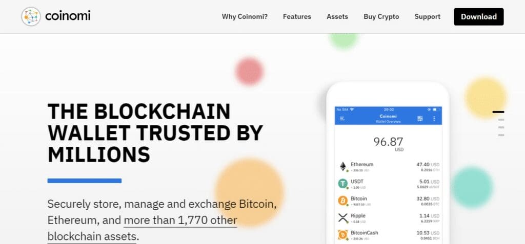  Coinomi - Best for Mobile