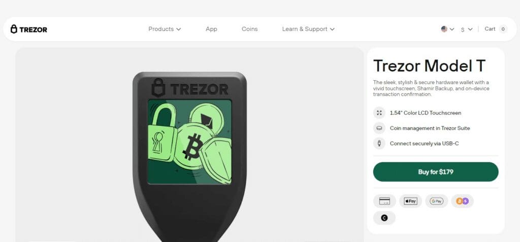Trezor Model T