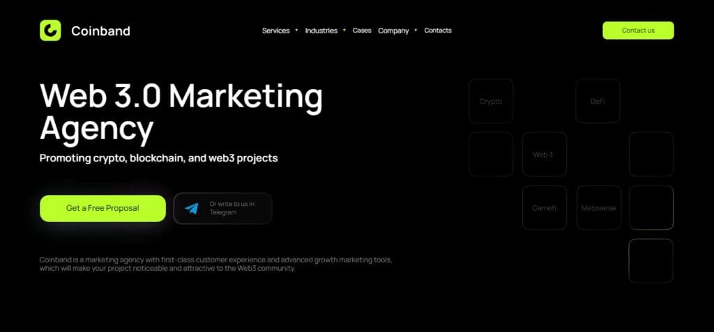 11 Best Crypto Marketing Agencies: I Picked Top Agencies 7 Coinband