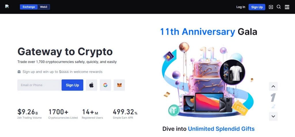Gate Binance Alternative