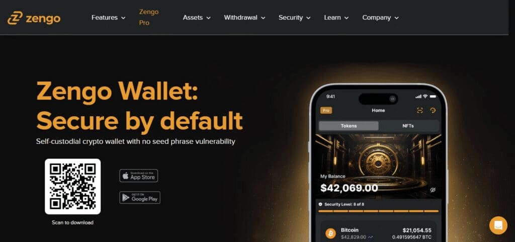 Zengo wallet