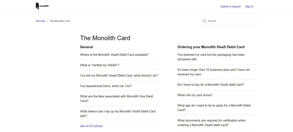 21 Best Crypto Debit Card: Use Crypto Debit Card For Shopping 16 Monolith Card
