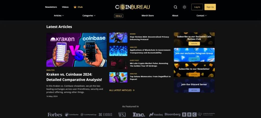 11 Best Crypto News Websites For 2026: Top 10 Crypto News Platforms 6 Website
