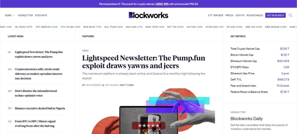 11 Best Crypto News Websites For 2026: Top 10 Crypto News Platforms 8 Website