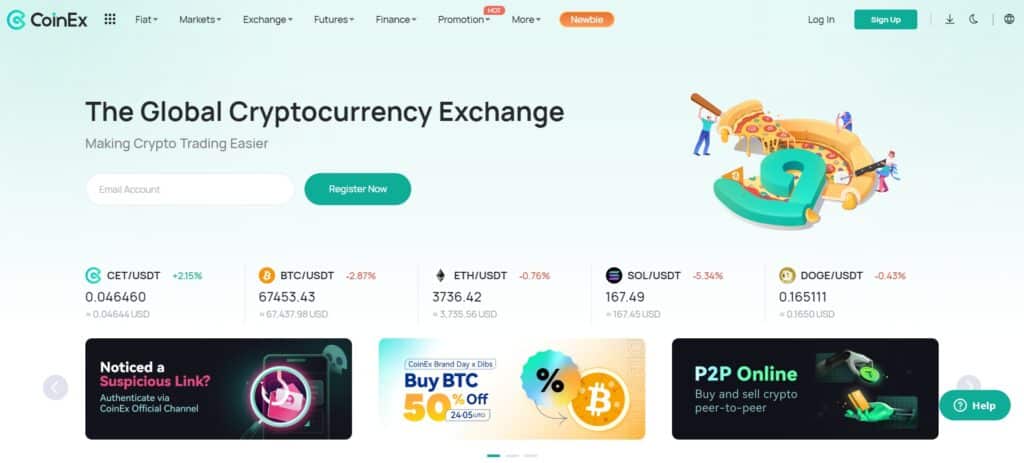 22 Best No Kyc Crypto Exchanges: Top No Kyc List 2026 10 CoinEx Best No Kyc Crypto Exchanges