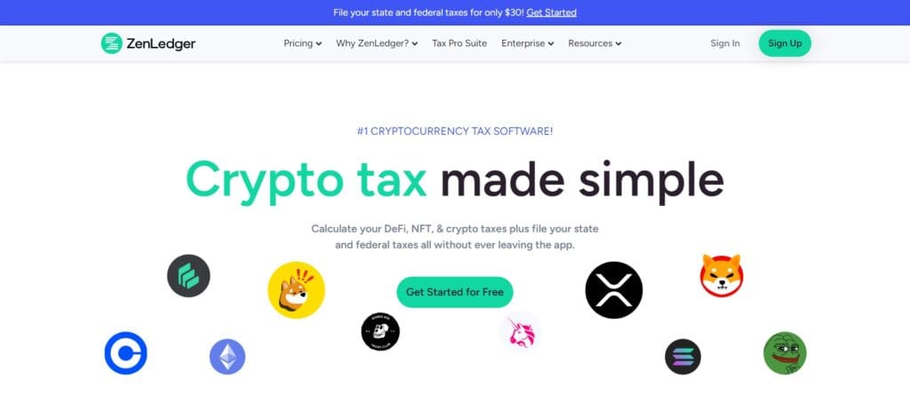 ZenLedger  Crypto Portfolio Tracker
