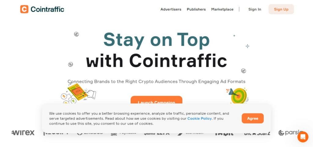 Cointraffic Crypto Advertisement Platforms