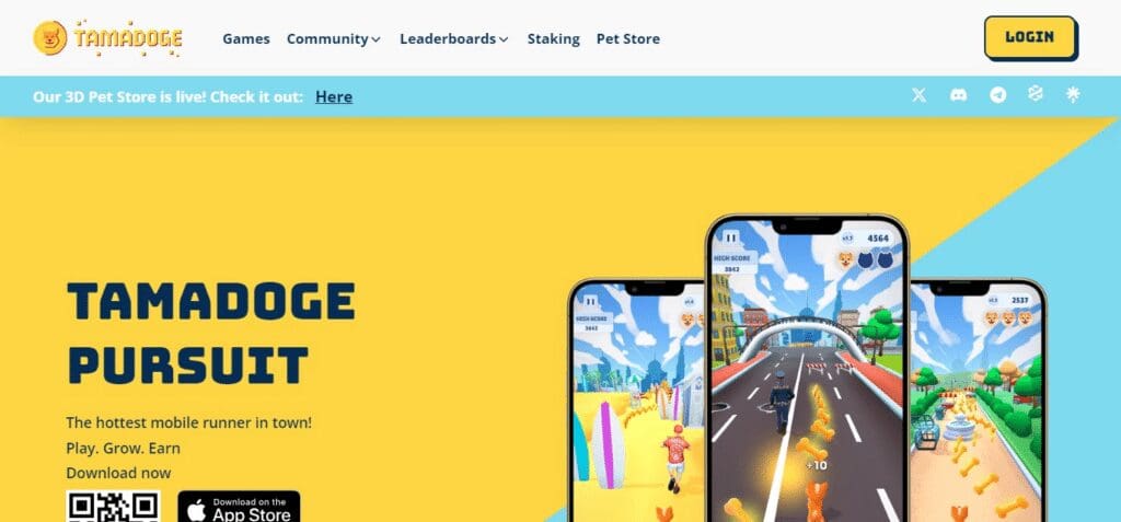 Tamadoge Move To Earn App