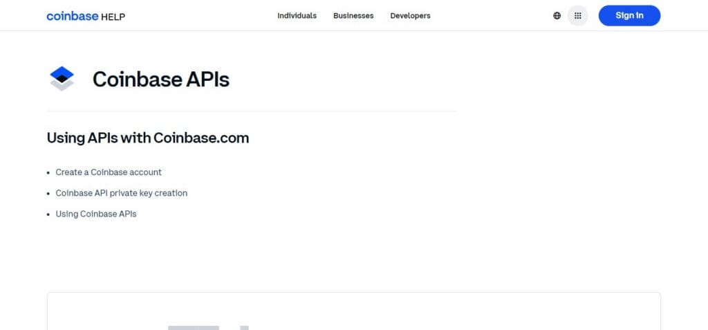 CoinBase API