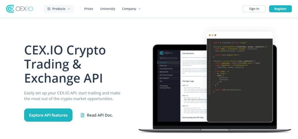 CEX.IO API
