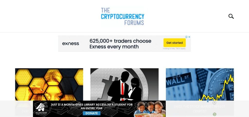 The Cryptocurrency Forums