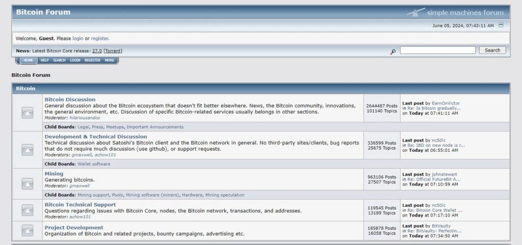 Bitcoin Forum