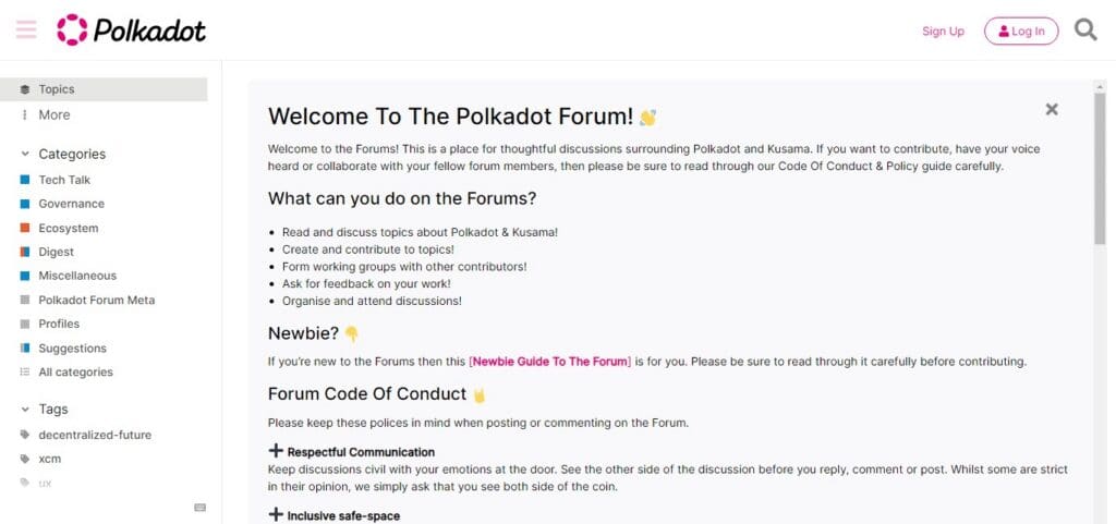 Polkadot Forum