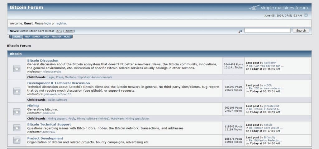 Bitcoin Forum