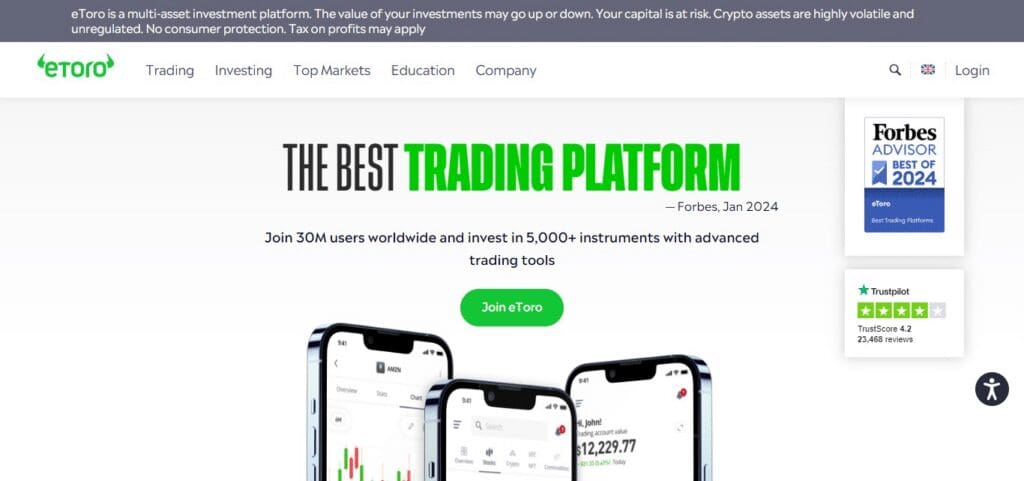 eToro