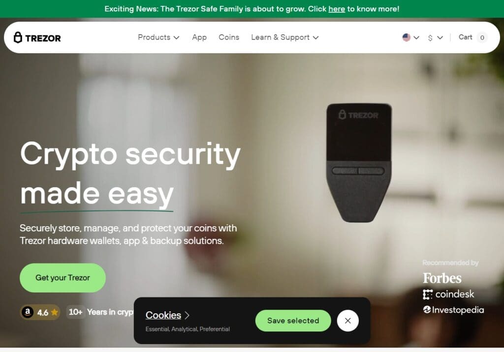 Trezor Best Crypto Wallet In Switzerland