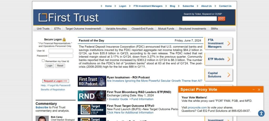 First Trust Indxx Innovative Transaction & Process ETF