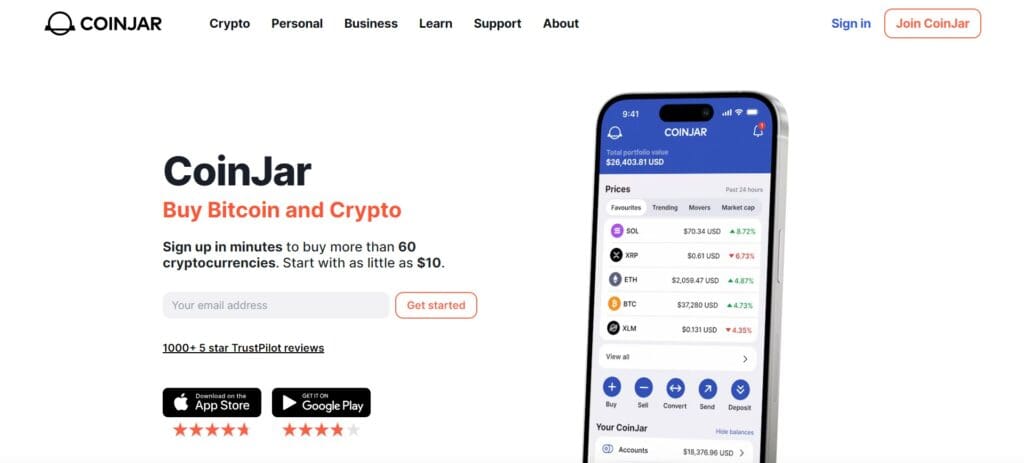 CoinJar Kucoin Alternatives