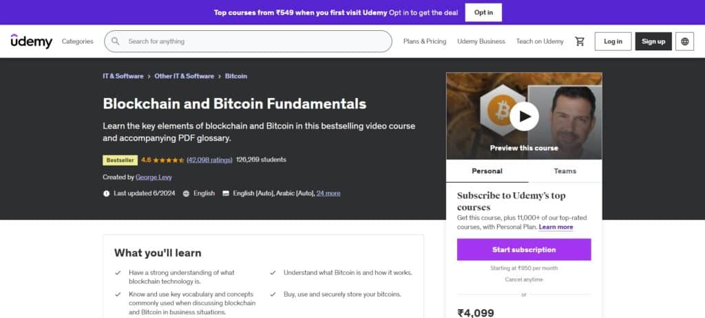  Blockchain and Bitcoin Fundamentals