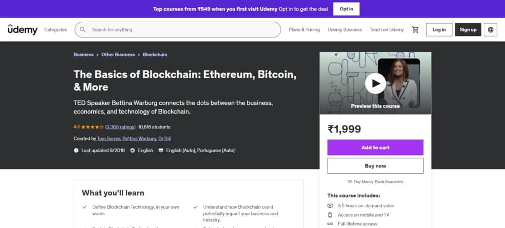  The Basics of Blockchain: Ethereum, Bitcoin, & More