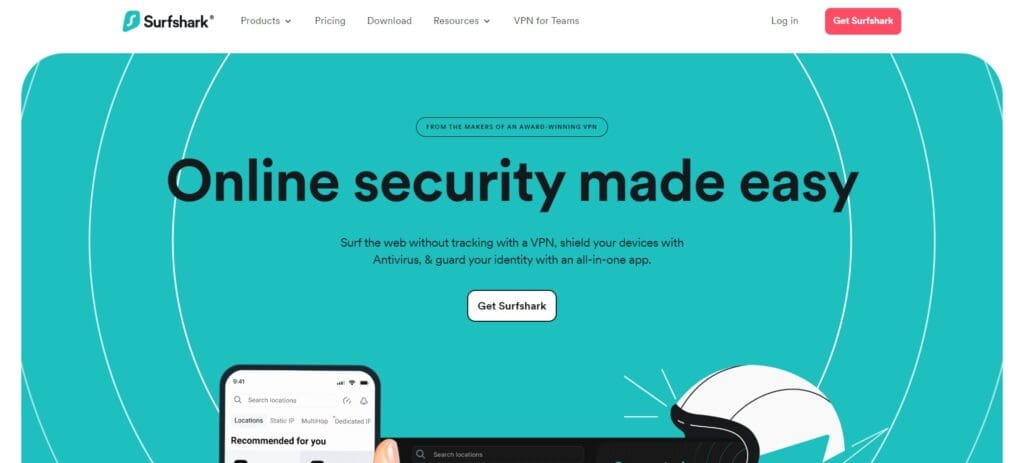 Surfshark Crypto VPN Services