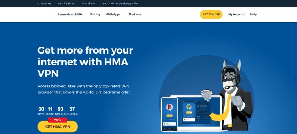 HMA  Crypto VPN Services