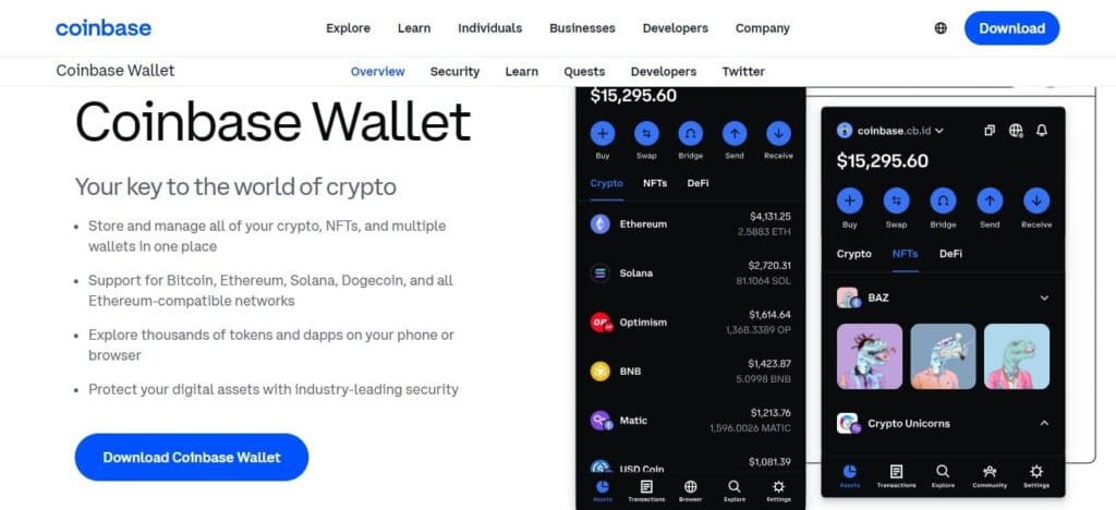 10 Best Solana Wallets: I Picked Top Wallet 5 Coinbase Wallet For Solana