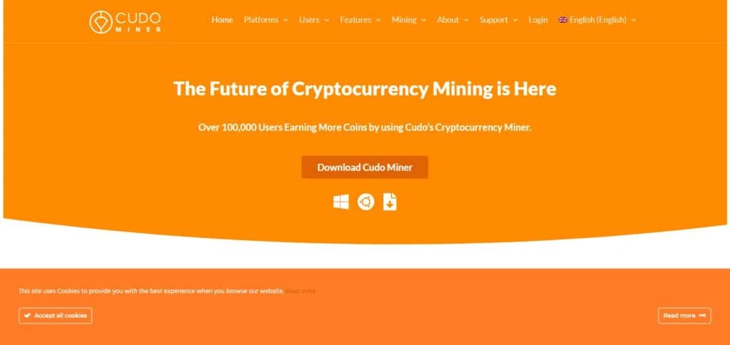 Cudo Miner  Crypto Mining Software