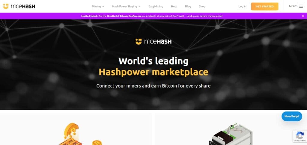 NiceHash  Crypto Mining Software