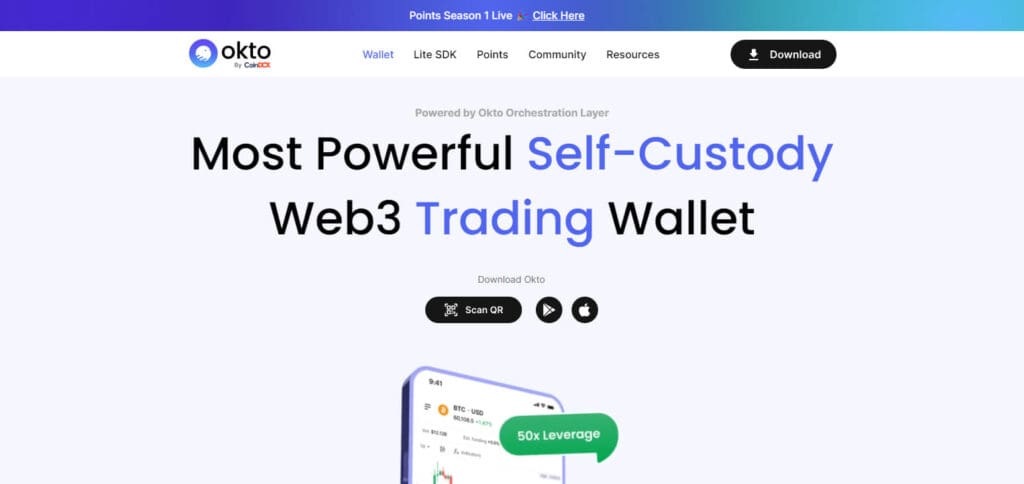 okto  Crypto Projects in India