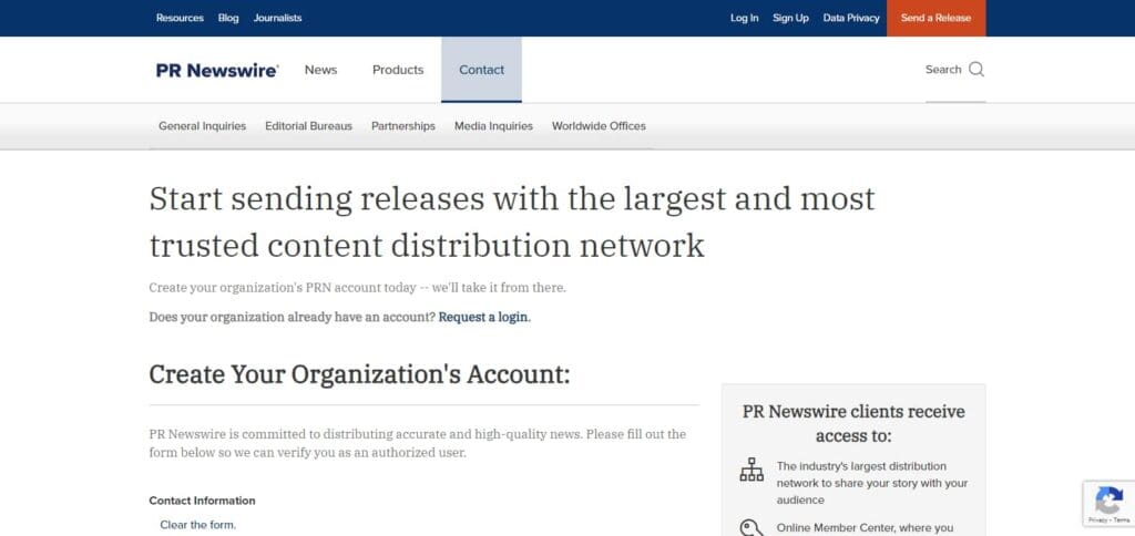 PR Newswire Crypto Press Release Distribution Services 
