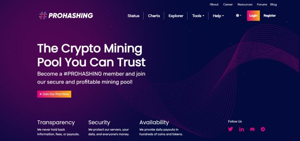 Prohashing  Crypto Mining Software