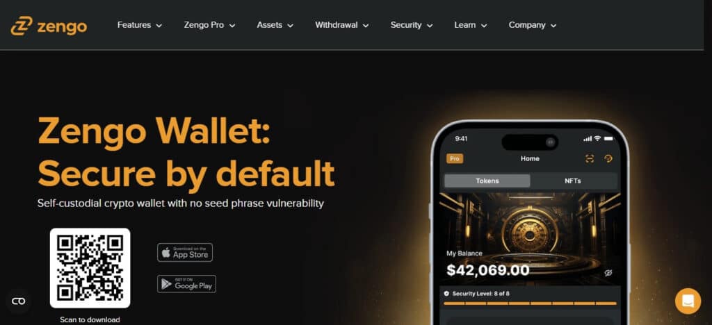 Zengo Wallet Android Crypto Wallet