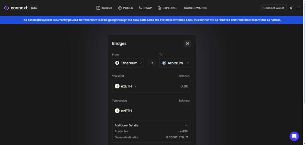 Crypto Bridge Connext
