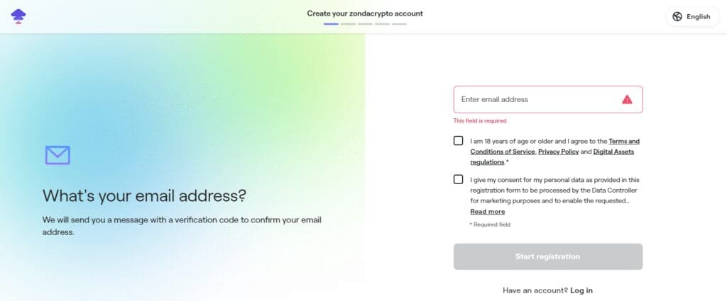 How to Sign Up on Zonda Crypto Exchange?