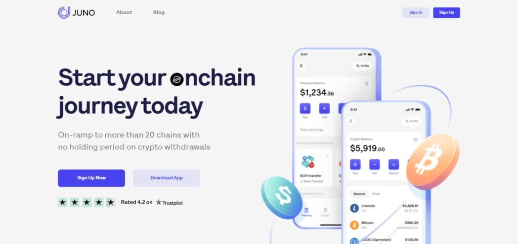 Juno Bank For Cryptocurrency