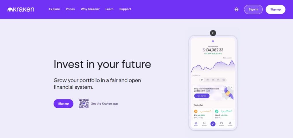6 Best Crypto Futures Exchanges In USA: Features & Short Review 2026 5 Kraken Crypto Future Exchange USA