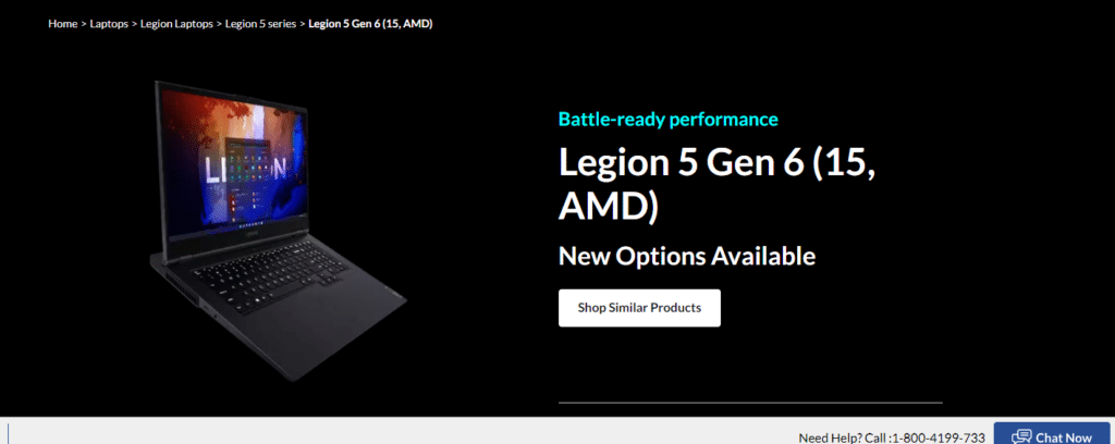 Lenovo Legion 5 Gen 6 17″ AMD Gaming Laptop For Crypto Trading 