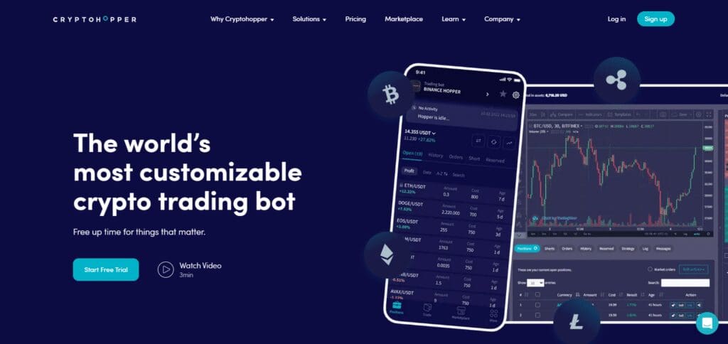 Cryptohopper Crypto Arbitrage Scanner