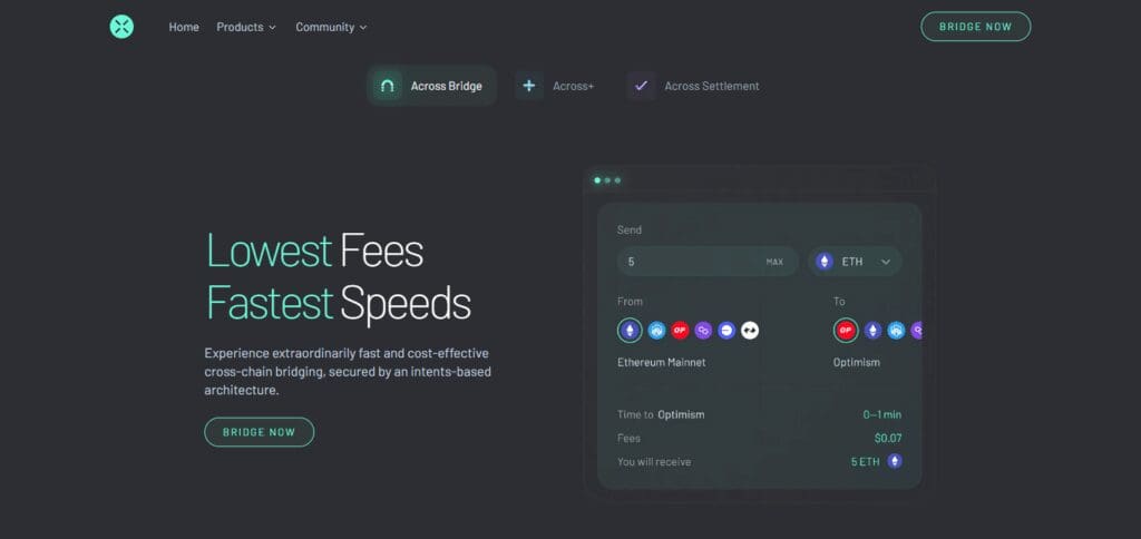 Crypto Bridge Across Protocol   