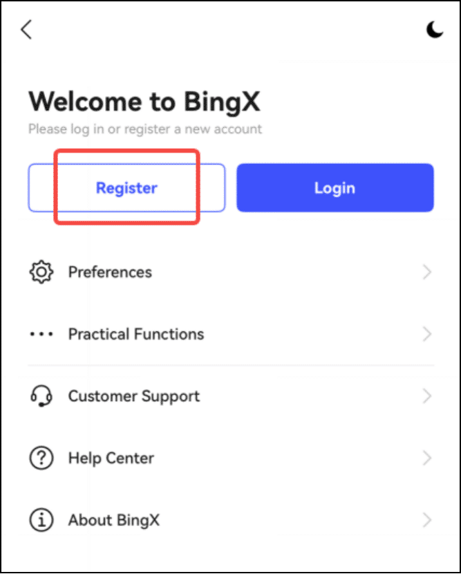 Sign Up or Log In: If you do not have an account yet, touch “Sign up”. Otherwise you will tap on “Log in” and fill out your particulars accordingly.