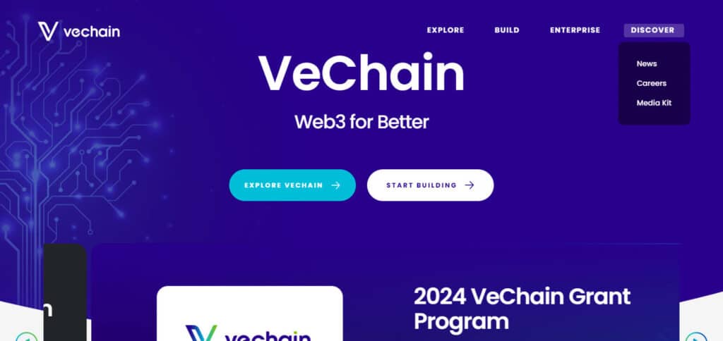 15 Most Searched Crypto Assets To Buy In 2024 16 VeChain (VET) Most Searched Crypto Assets To Buy