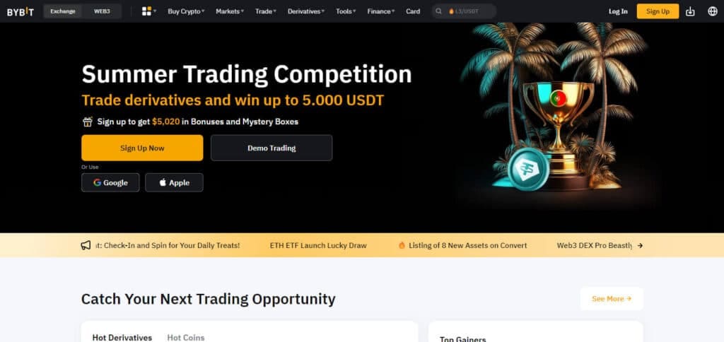 Bybit Crypto Exchanges In Mexico