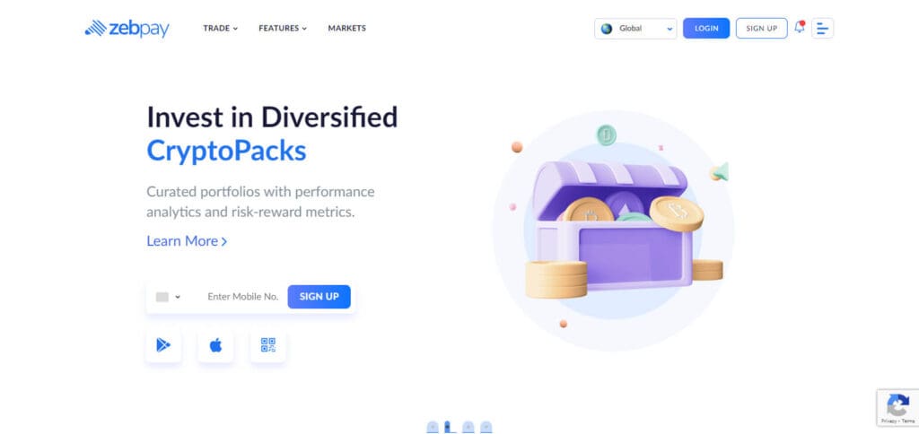 ZebPay WazirX Exchange Alternative