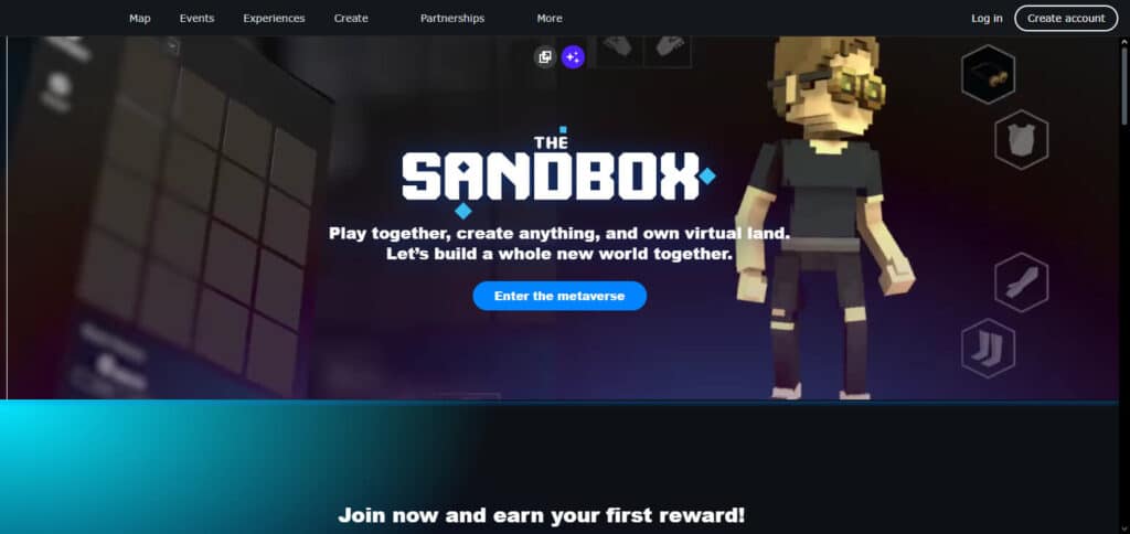 The Sandbox Crypto Gaming Projects