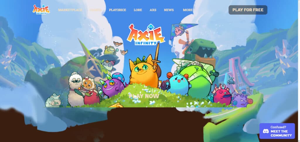 Axie Infinity Crypto Gaming Projects