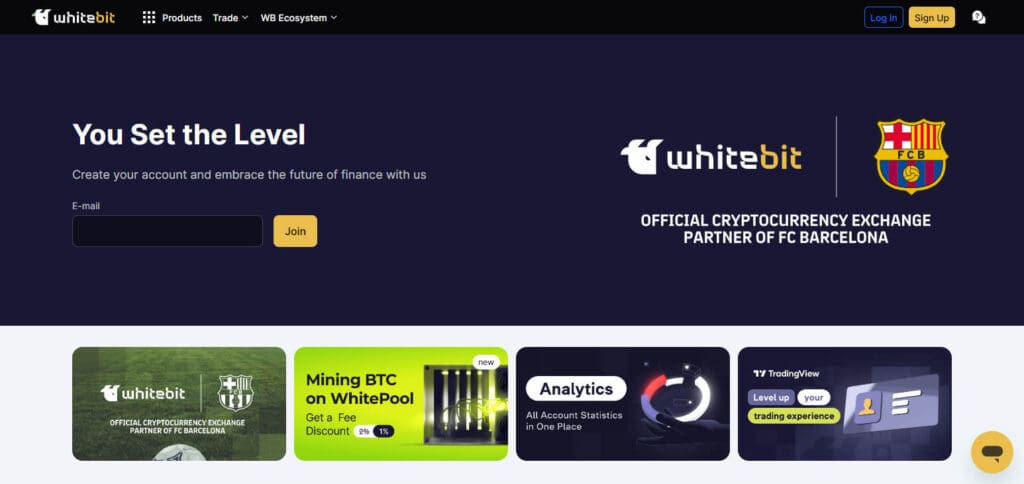 WhiteBIT Crypto Exchanges In Pakistan 