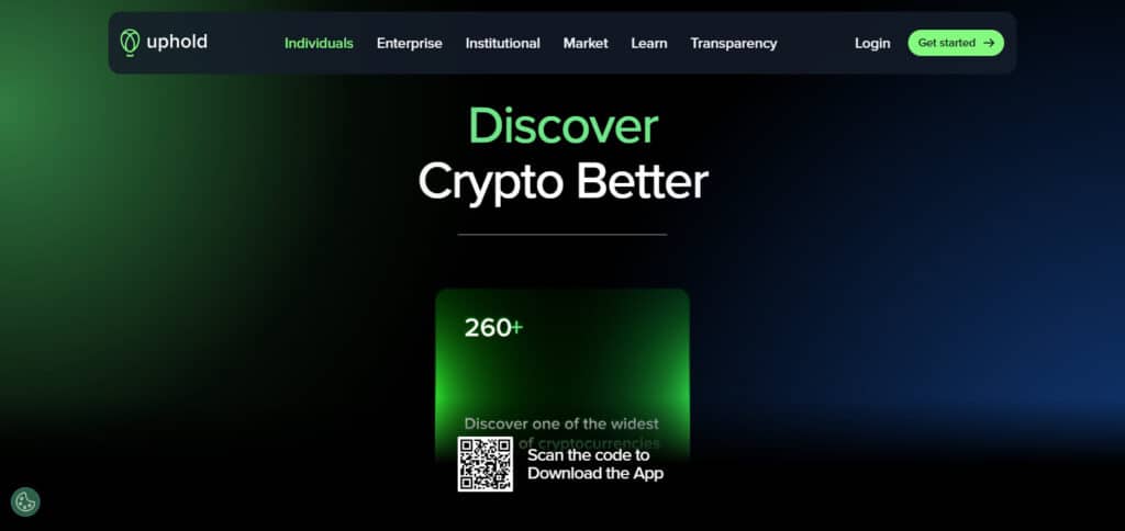 Uphold Crypto Exchanges In Italy
