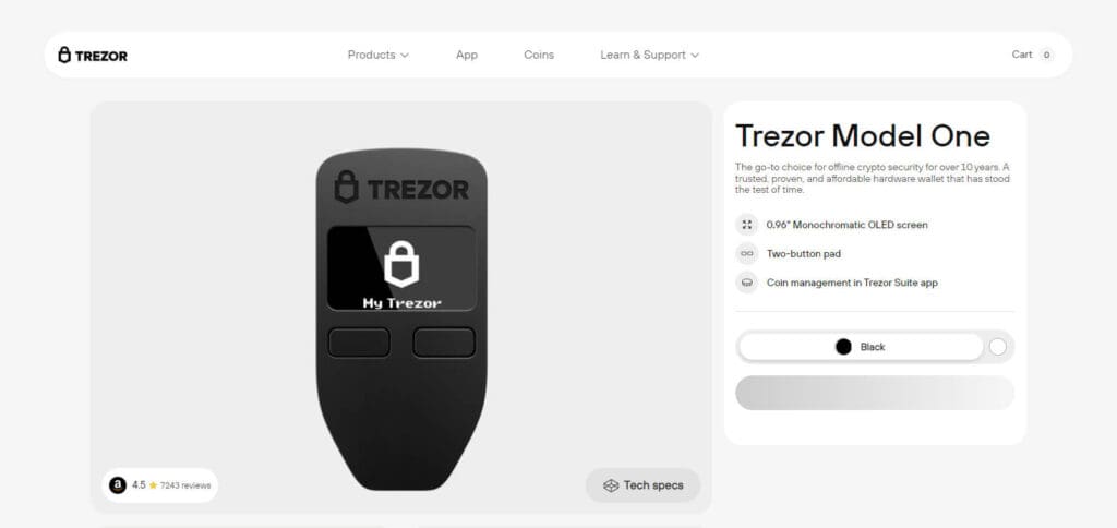 Trezor Model One