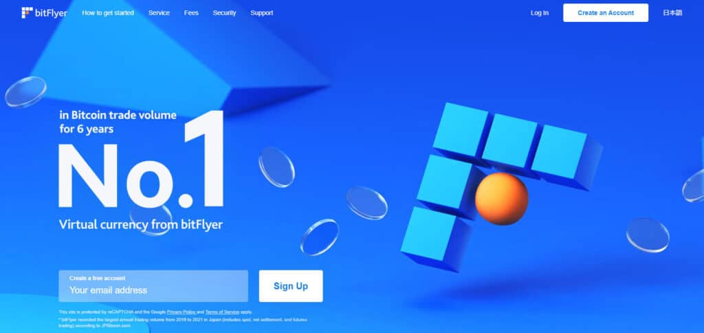 bitFlyer Crypto Exchange In Japan